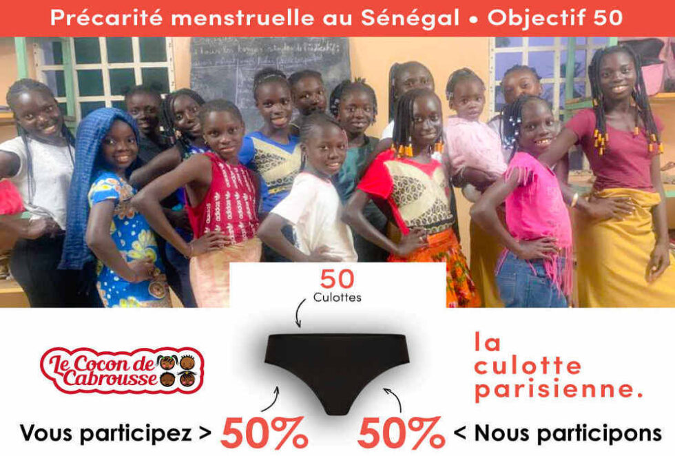 Pr carit Menstruelle Au S n gal Objectif 50 Le Cocon De Cabrousse